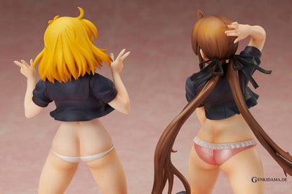 Gokubi Girls Slender Glamorous "Senran Kagura NewWave G Burst" Ryobi x Ryona Bare Body Sailor Uniform Ver. 1/10 Complete Figure Set [Proovy] Ansicht 5