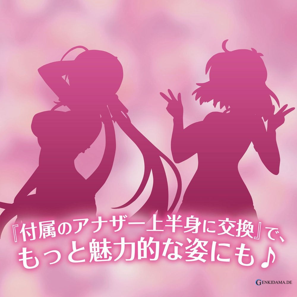 Gokubi Girls Slender Glamorous "Senran Kagura NewWave G Burst" Ryobi x Ryona Bare Body Sailor Uniform Ver. 1/10 Complete Figure Set [Proovy] Ansicht 6