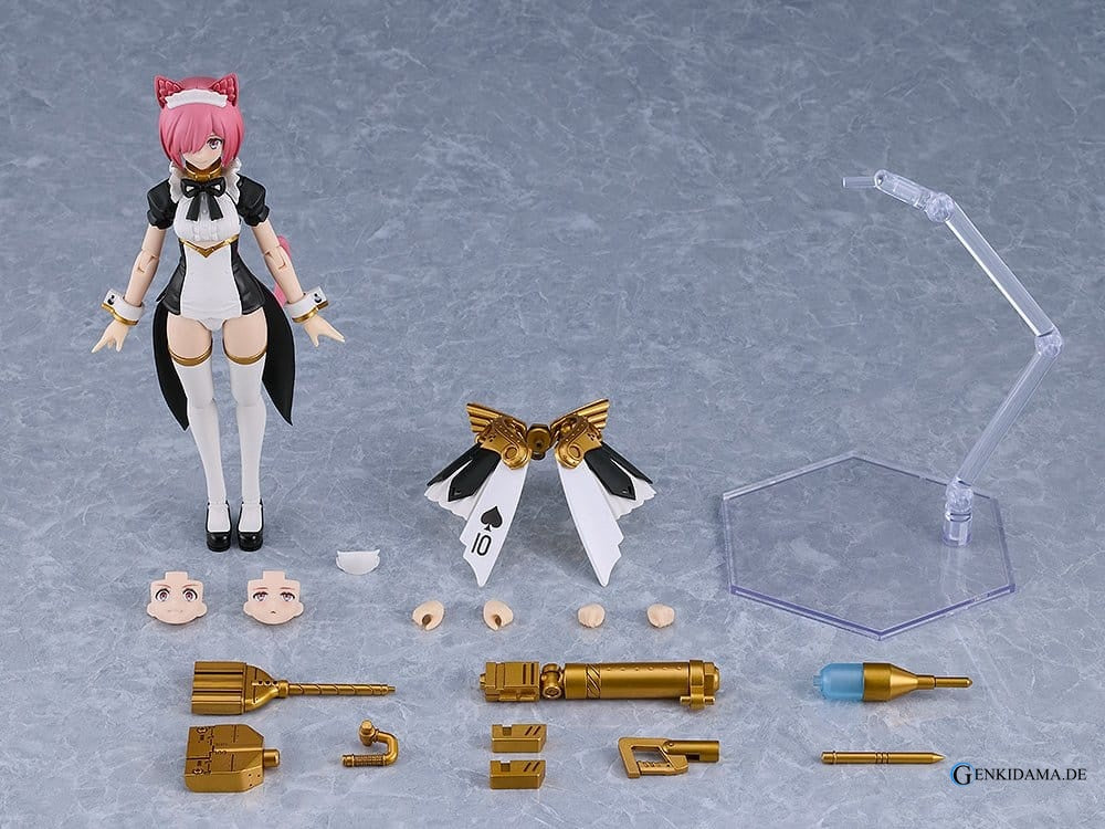 Guilty Princess Plastic Model Kit PLAMAX GP-12 Maidroid Rosalie 16 cm Ansicht 11