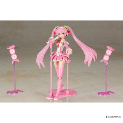 Hatsune Miku Frame Music Girl Plastic Model Kit Sakura Miku 15 cm Ansicht 4