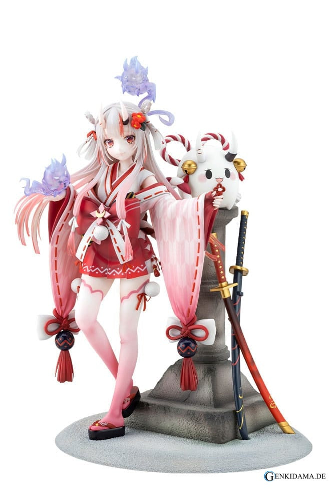 Hololive Production PVC Statue 1/7 Nakiri Ayame Shrine Maiden Fortune Outfit Ver. 26 cm Ansicht 9