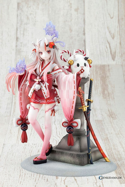 Hololive Production PVC Statue 1/7 Nakiri Ayame Shrine Maiden Fortune Outfit Ver. 26 cm Ansicht 10