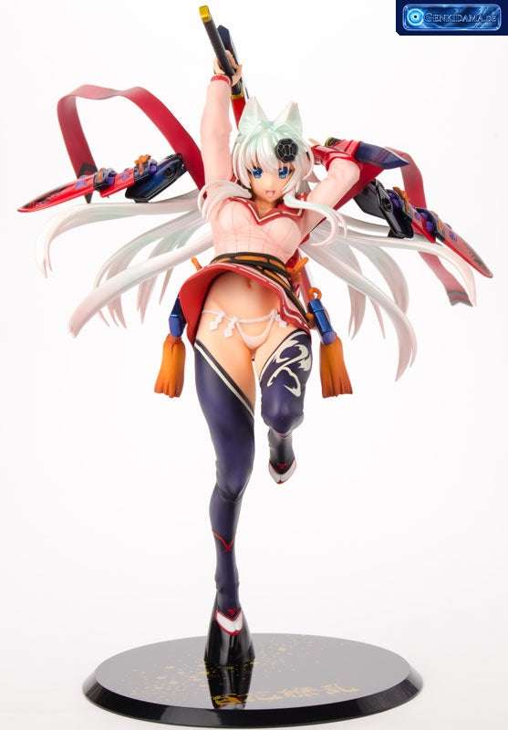 Hyakka Ryoran - Jubei Yagyu Hakugin no Kenki 1/8 Regular Edition Complete Figure [HobbyJAPAN Exclusive] [HobbyJAPAN] Ansicht 1