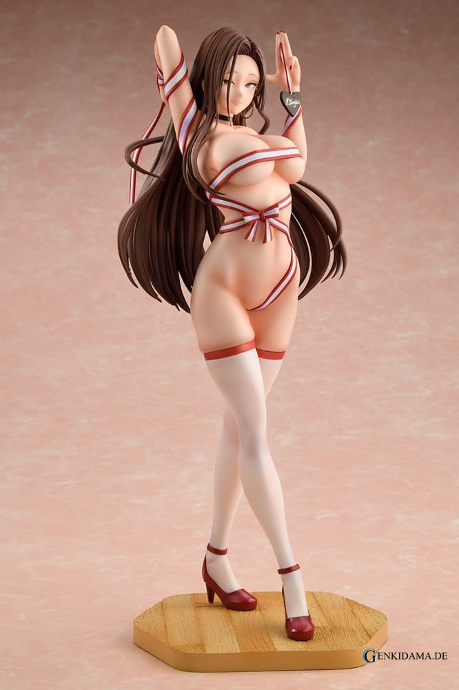 Imaizumi Brings All the Gals to His House PVC Statue 1/6 Risa Hamazaki Bow Ver. 28 cm Ansicht 1