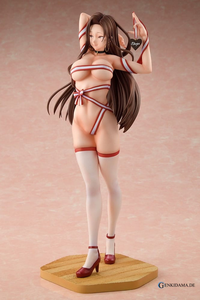 Imaizumi Brings All the Gals to His House PVC Statue 1/6 Risa Hamazaki Bow Ver. 28 cm Ansicht 3