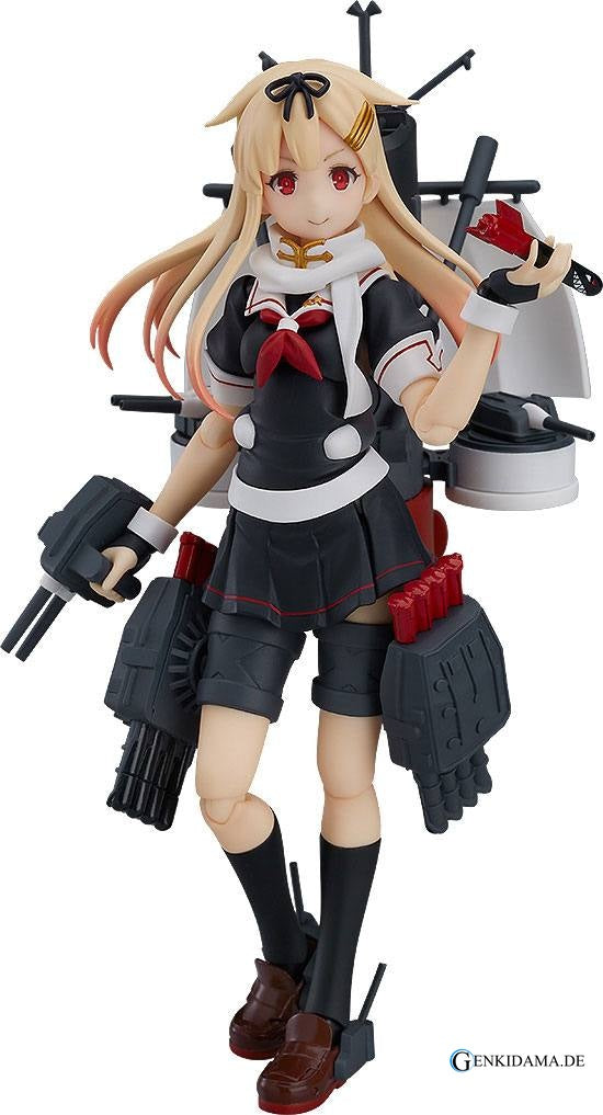 Kantai Collection Figma Actionfigur Yudachi Kai-II 14 cm Ansicht 1