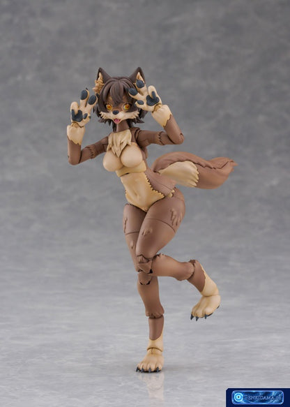 KEMOPLA No.KP-02R Japanese Wolf Plastic Model [Aoshima] Ansicht 3