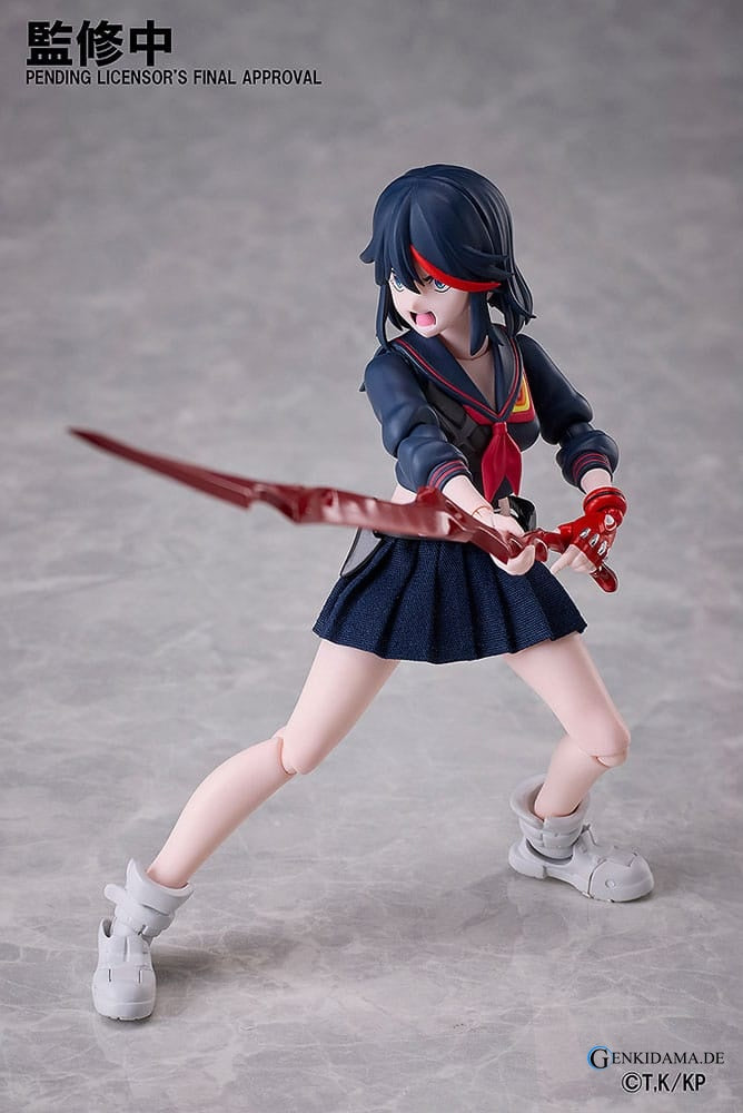 Kill la Kill BUZZmod Actionfigur 1/12 Ryuko Matoi 14 cm Ansicht 8
