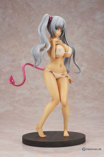 Koakuma Kanojo Statue 1/5 Tsun Devi Mika Akuno Suntanned Ver. 34 cm Ansicht 2