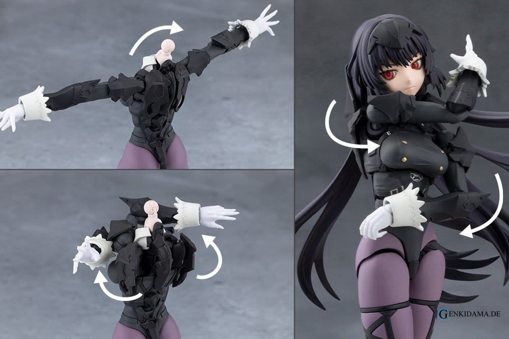 Megalomaria Unlimited Universe Plastic Model Kit Maria Kagaribi Dress Code (Reproduction) 16 cm Ansicht 6