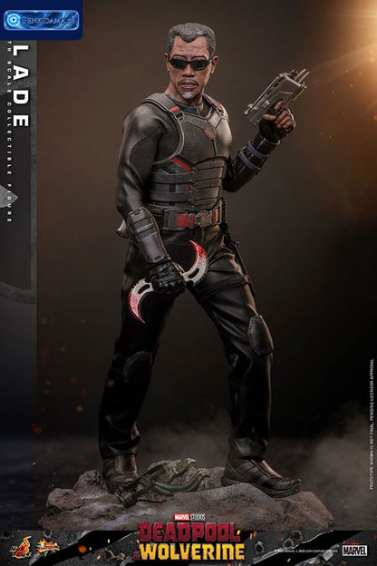 Movie Masterpiece "Deadpool & Wolverine" 1/6 Scale Figure Blade [First Press Exclusive](Single Shipment) [Hot Toys] Ansicht 2