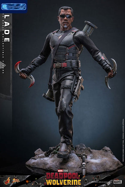 Movie Masterpiece "Deadpool & Wolverine" 1/6 Scale Figure Blade [First Press Exclusive](Single Shipment) [Hot Toys] Ansicht 3