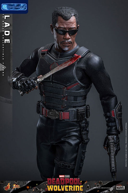 Movie Masterpiece "Deadpool & Wolverine" 1/6 Scale Figure Blade [First Press Exclusive](Single Shipment) [Hot Toys] Ansicht 7