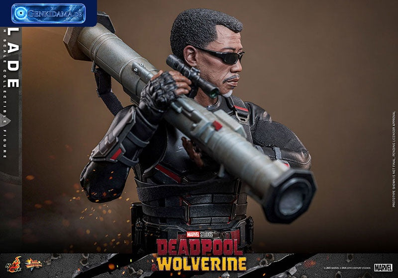 Movie Masterpiece "Deadpool & Wolverine" 1/6 Scale Figure Blade [First Press Exclusive](Single Shipment) [Hot Toys] Ansicht 8