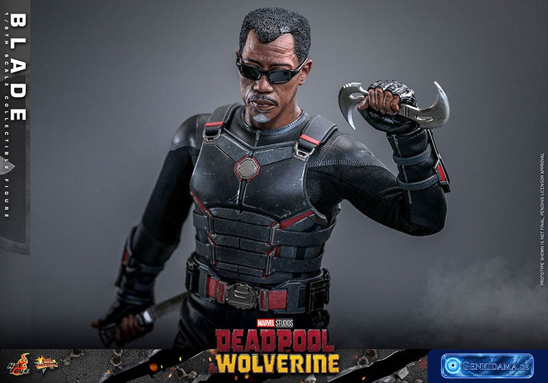 Movie Masterpiece "Deadpool & Wolverine" 1/6 Scale Figure Blade [First Press Exclusive](Single Shipment) [Hot Toys] Ansicht 9