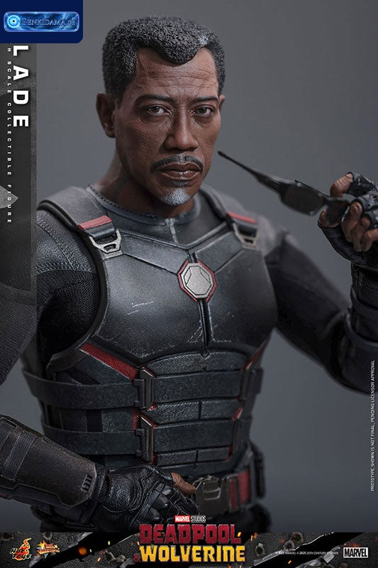 Movie Masterpiece "Deadpool & Wolverine" 1/6 Scale Figure Blade [First Press Exclusive](Single Shipment) [Hot Toys] Ansicht 14