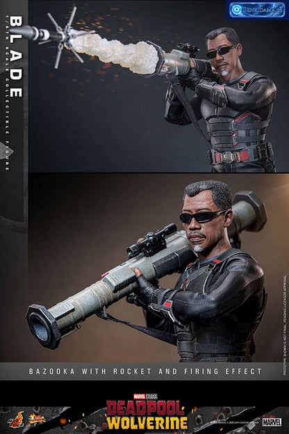 Movie Masterpiece "Deadpool & Wolverine" 1/6 Scale Figure Blade [First Press Exclusive](Single Shipment) [Hot Toys] Ansicht 17