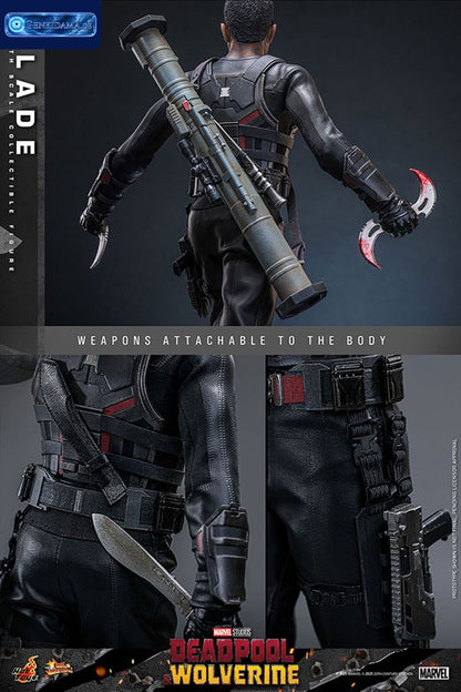 Movie Masterpiece "Deadpool & Wolverine" 1/6 Scale Figure Blade [First Press Exclusive](Single Shipment) [Hot Toys] Ansicht 18