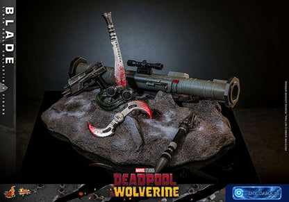 Movie Masterpiece "Deadpool & Wolverine" 1/6 Scale Figure Blade [First Press Exclusive](Single Shipment) [Hot Toys] Ansicht 19