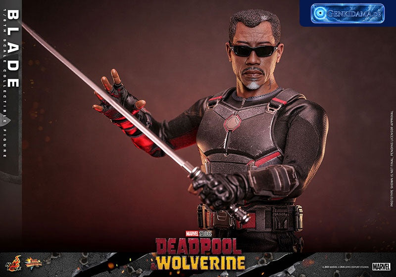 Movie Masterpiece "Deadpool & Wolverine" 1/6 Scale Figure Blade [First Press Exclusive](Single Shipment) [Hot Toys] Ansicht 20