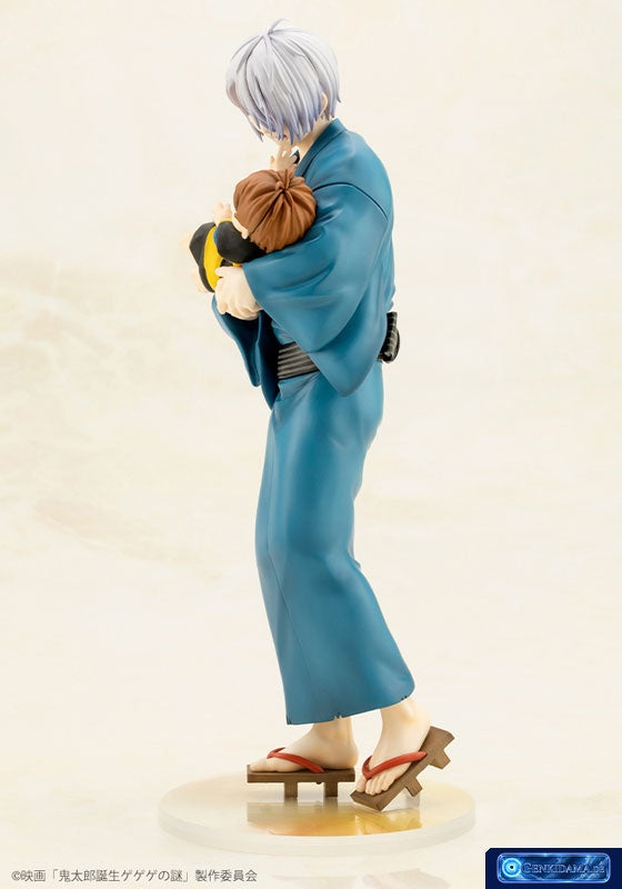 Movie "The Birth of Kitaro: Mystery of GeGeGe" Kitaro's Father & Baby Kitaro Complete Figure [Kotobukiya] Ansicht 3