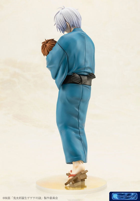 Movie "The Birth of Kitaro: Mystery of GeGeGe" Kitaro's Father & Baby Kitaro Complete Figure [Kotobukiya] Ansicht 4