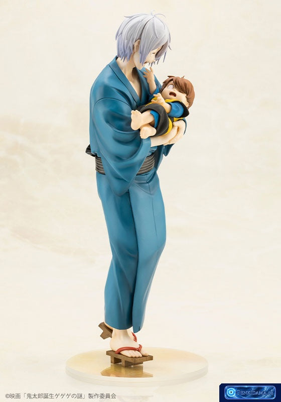Movie "The Birth of Kitaro: Mystery of GeGeGe" Kitaro's Father & Baby Kitaro Complete Figure [Kotobukiya] Ansicht 7