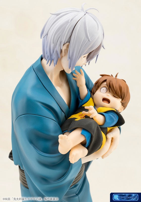 Movie "The Birth of Kitaro: Mystery of GeGeGe" Kitaro's Father & Baby Kitaro Complete Figure [Kotobukiya] Ansicht 8