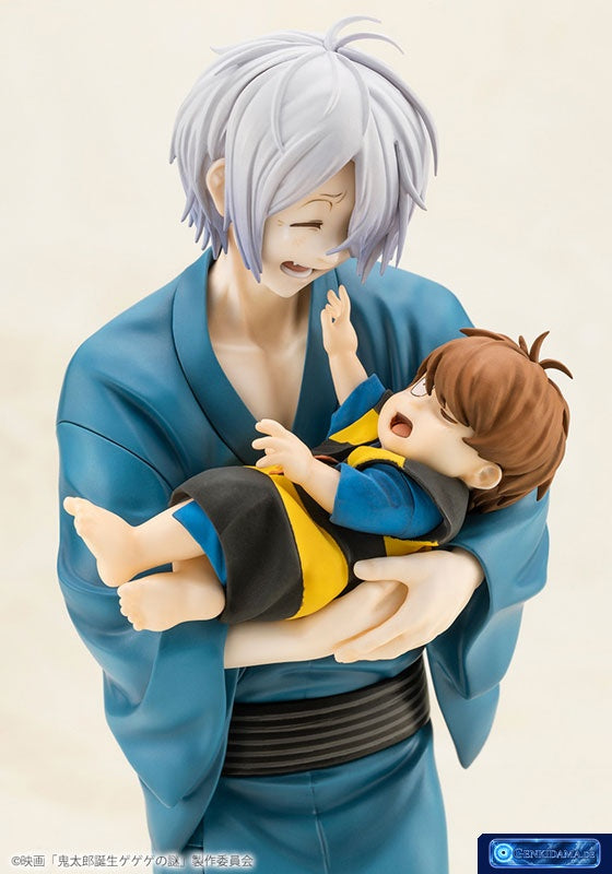 Movie "The Birth of Kitaro: Mystery of GeGeGe" Kitaro's Father & Baby Kitaro Complete Figure [Kotobukiya] Ansicht 9