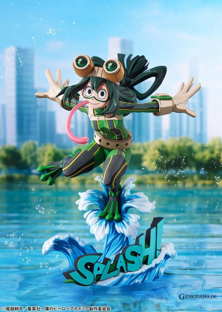 My Hero Academia PVC Statue 1/8 Tsuyu Asui Hero Suit 2D Ver. 20 cm Ansicht 11
