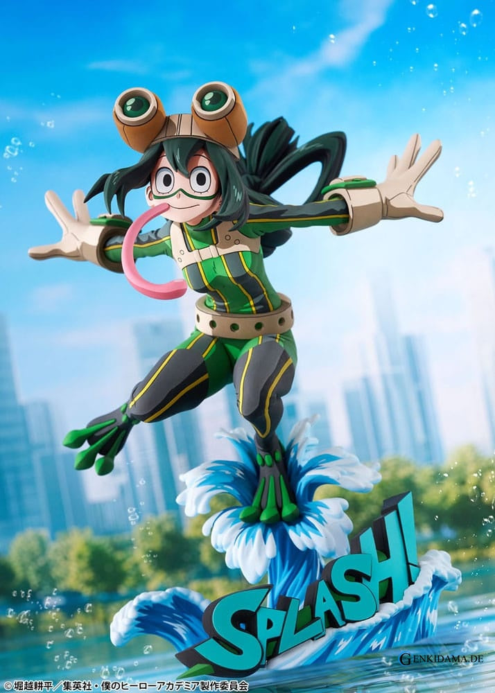 My Hero Academia PVC Statue 1/8 Tsuyu Asui Hero Suit 2D Ver. 20 cm Ansicht 12