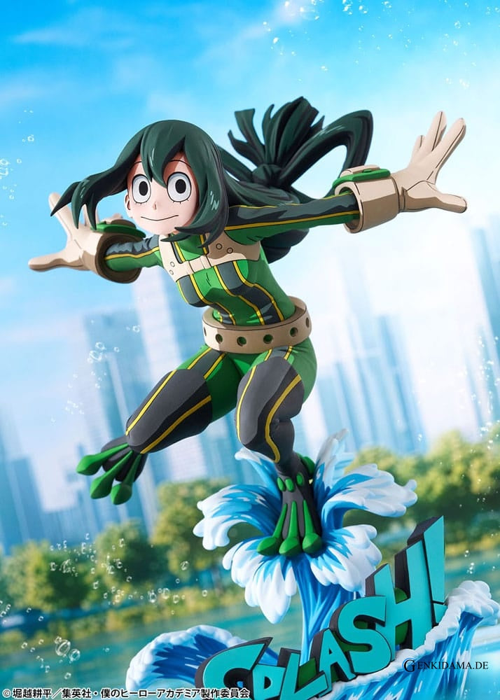 My Hero Academia PVC Statue 1/8 Tsuyu Asui Hero Suit 2D Ver. 20 cm Ansicht 14