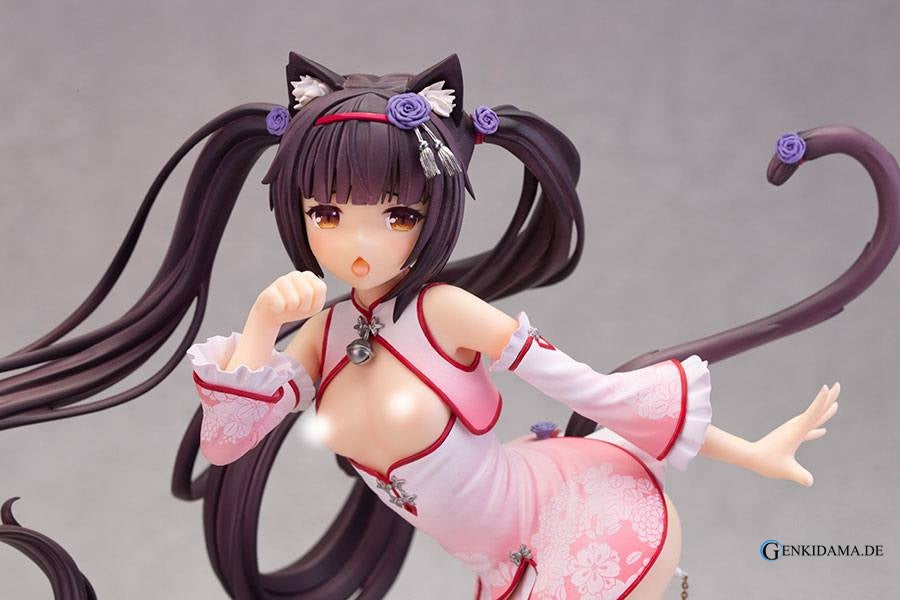 Nekopara PVC Statue 1/6 Chocola Chinese Dress edition illustration by Sayori DX Ver. 24 cm Ansicht 8