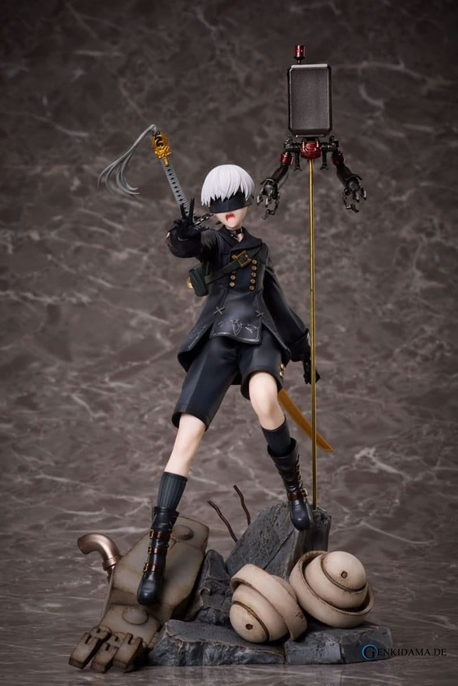 NieR:Automata 1/7 Statue PVC 9S Deluxe Version 23 cm Ansicht 2