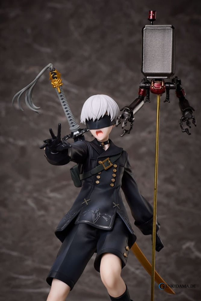 NieR:Automata 1/7 Statue PVC 9S Deluxe Version 23 cm Ansicht 5