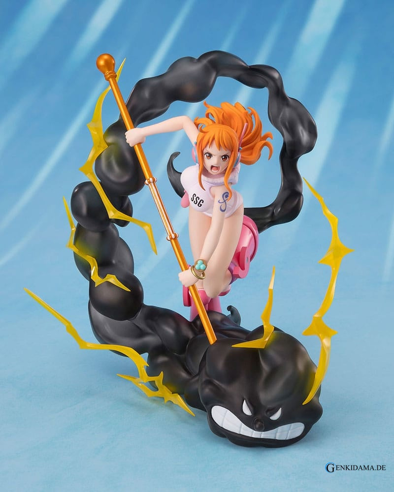One Piece Figuarts ZERO Extra Battle PVC Statue Nami Lightning Blast 17 cm Ansicht 8