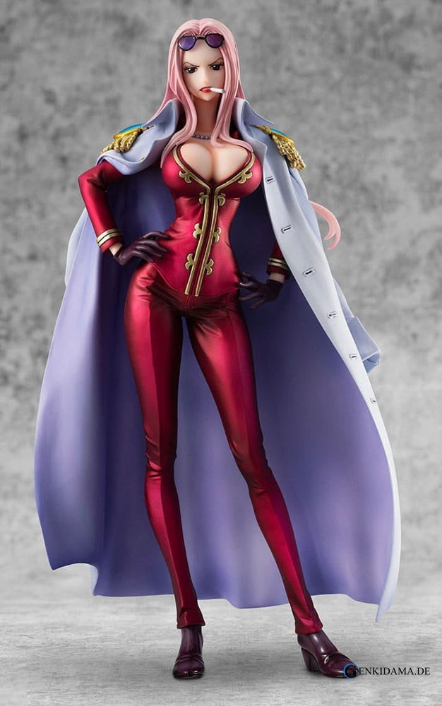 One Piece P.O.P PVC Statue Black Cage Hina Limited Edition 23 cm Ansicht 1
