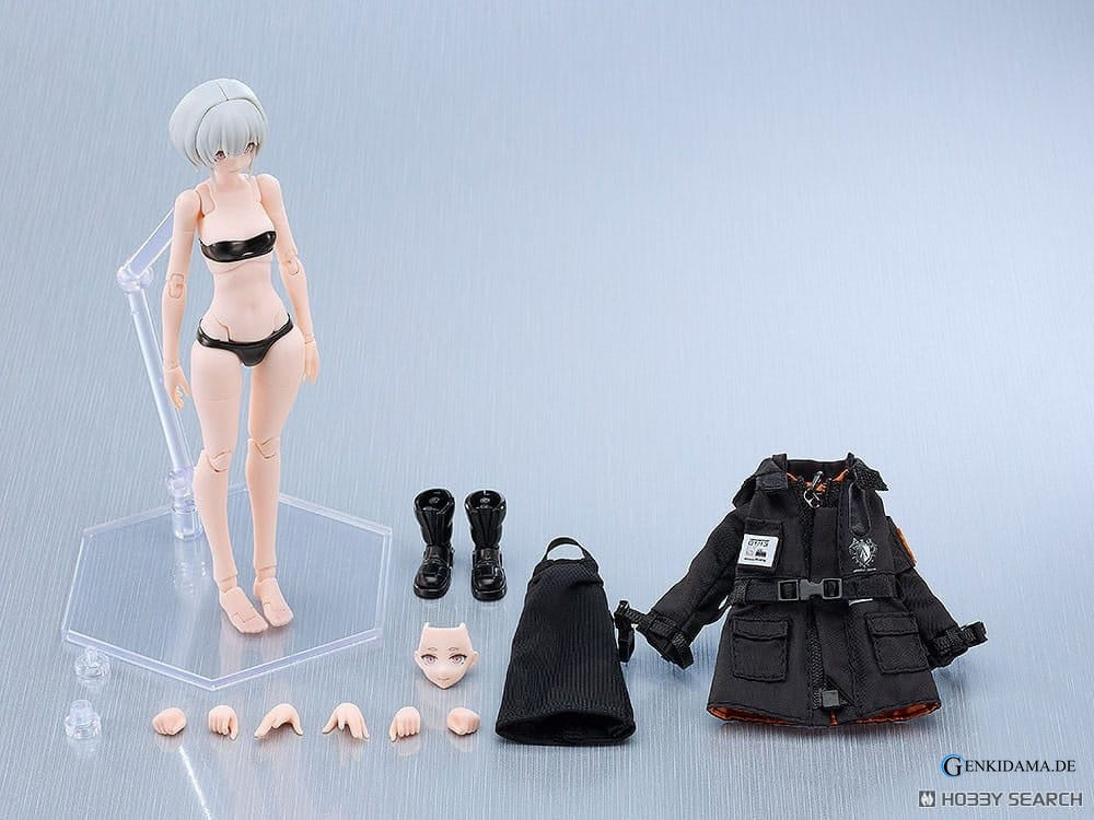 Original Character PLAMAX Plastic Model Kit Xi-III Outfit Set 16 cm Ansicht 7