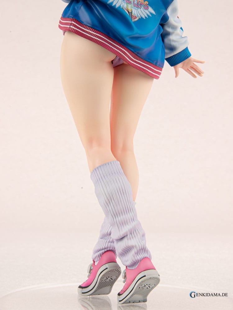 Original Character PVC Statue 1/6 Sukajan Jacket Kanojo wa Cool de Itai! Kyouka Kagura 27 cm Ansicht 8