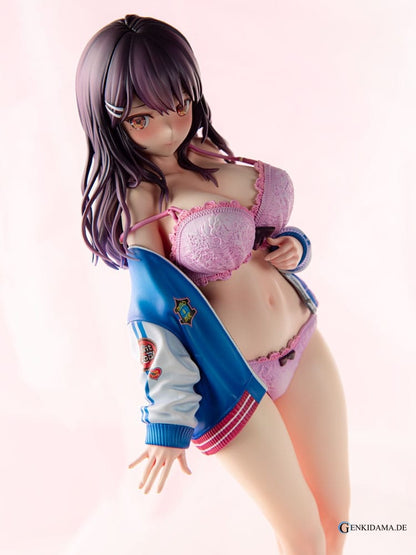 Original Character PVC Statue 1/6 Sukajan Jacket Kanojo wa Cool de Itai! Kyouka Kagura 27 cm Ansicht 16