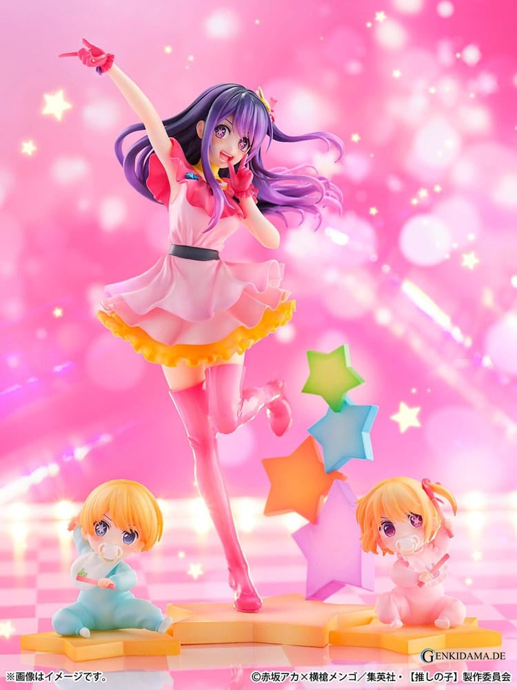 Oshi no Ko SHIBUYA SCRAMBLE FIGURE PVC Statue 1/6 Ai, Aqua, Ruby 25 cm Ansicht 10