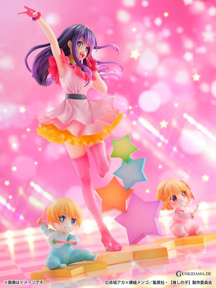 Oshi no Ko SHIBUYA SCRAMBLE FIGURE PVC Statue 1/6 Ai, Aqua, Ruby 25 cm Ansicht 11