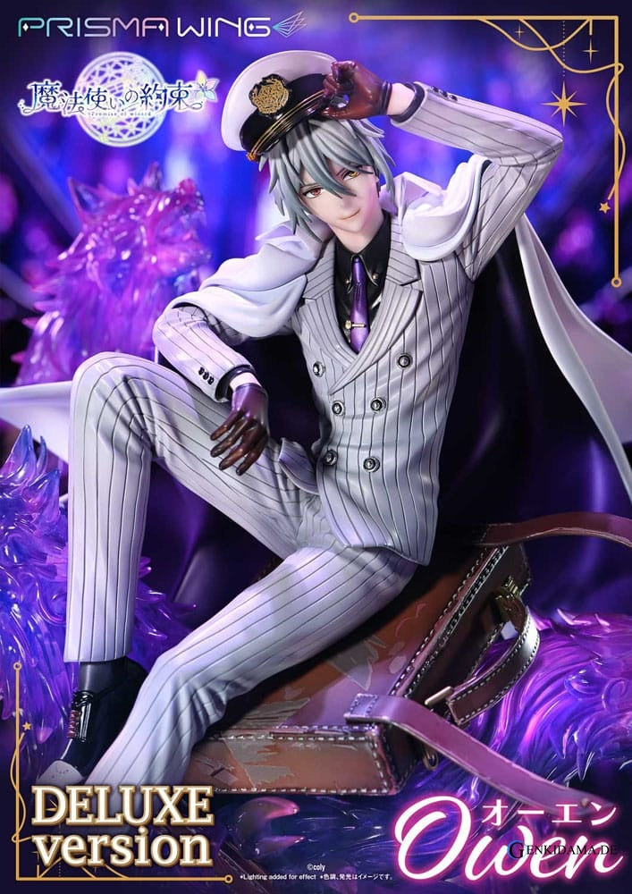 Promise of Wizard Prisma Wing PVC Statue 1/7 Owen Deluxe Version 26 cm Ansicht 2