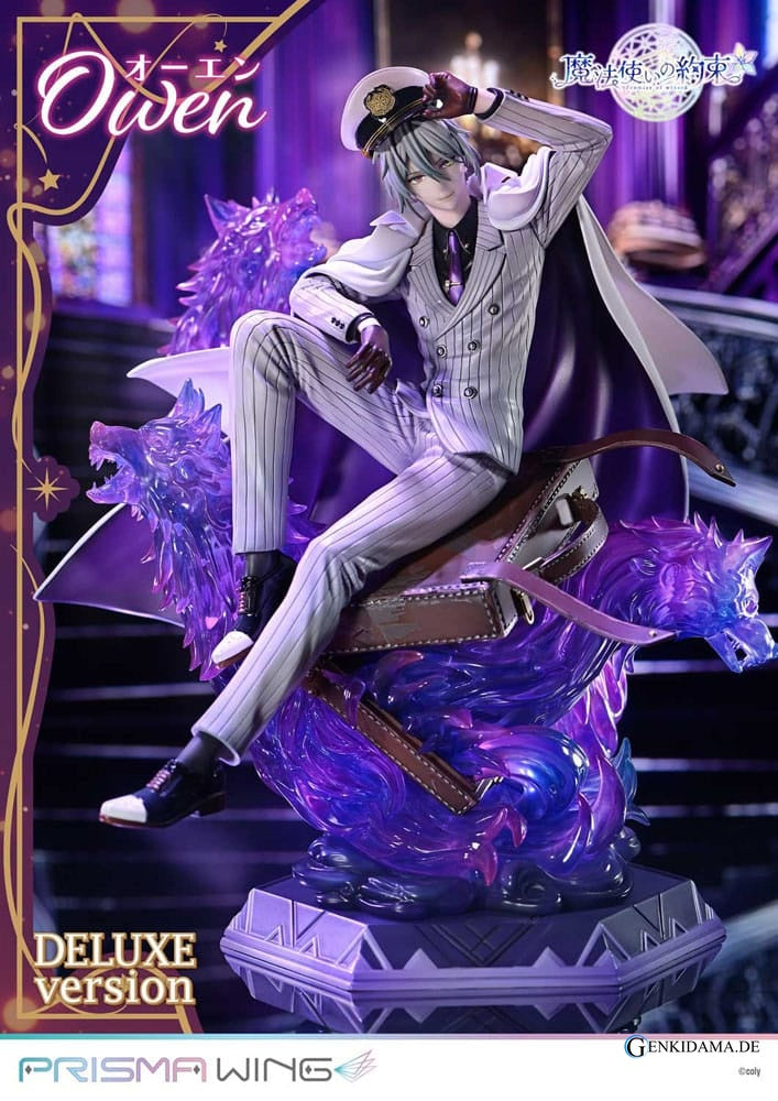 Promise of Wizard Prisma Wing PVC Statue 1/7 Owen Deluxe Version 26 cm Ansicht 3