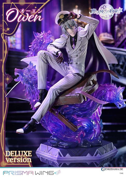 Promise of Wizard Prisma Wing PVC Statue 1/7 Owen Deluxe Version 26 cm Ansicht 3