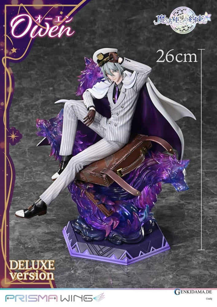 Promise of Wizard Prisma Wing PVC Statue 1/7 Owen Deluxe Version 26 cm Ansicht 5