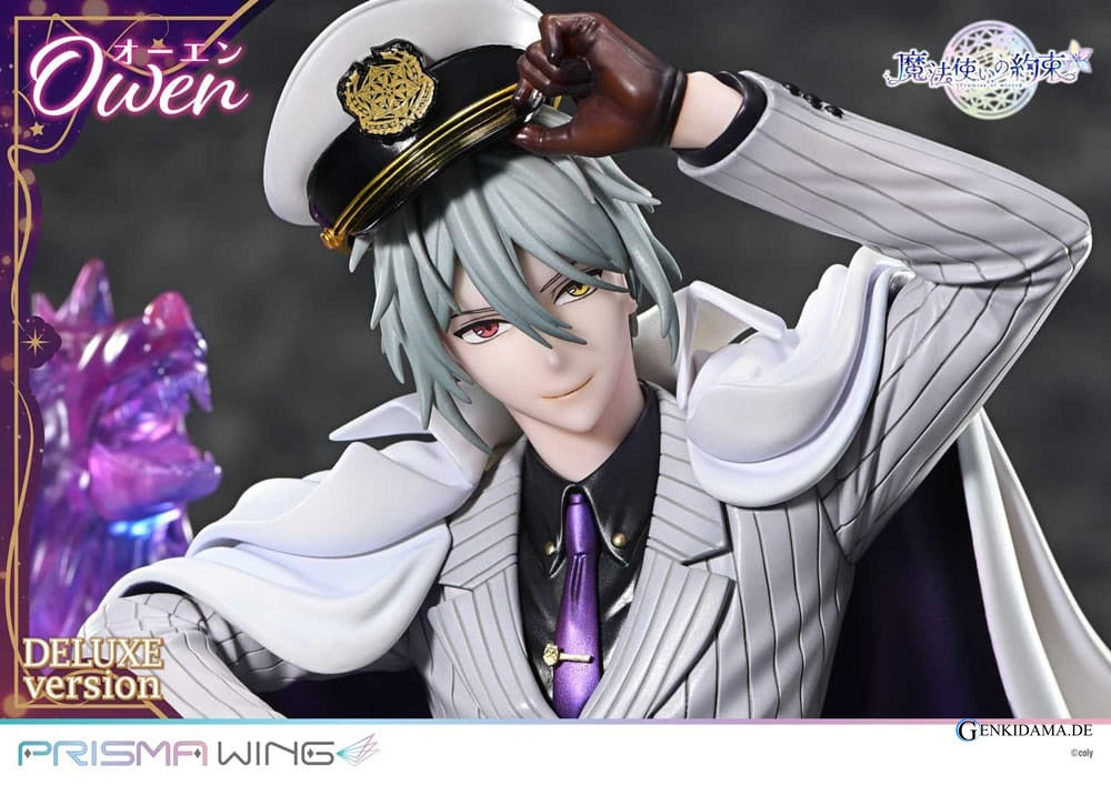 Promise of Wizard Prisma Wing PVC Statue 1/7 Owen Deluxe Version 26 cm Ansicht 10