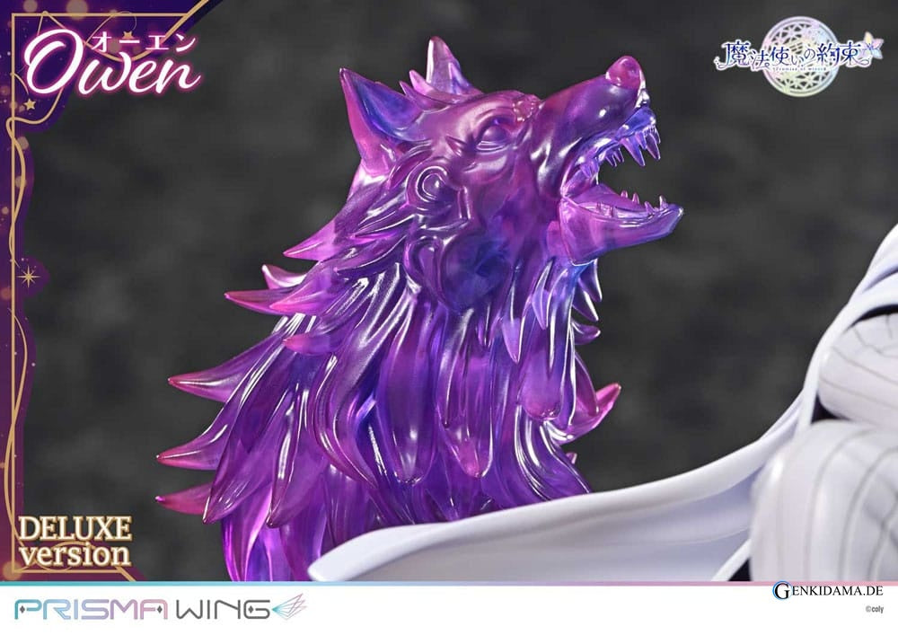 Promise of Wizard Prisma Wing PVC Statue 1/7 Owen Deluxe Version 26 cm Ansicht 13