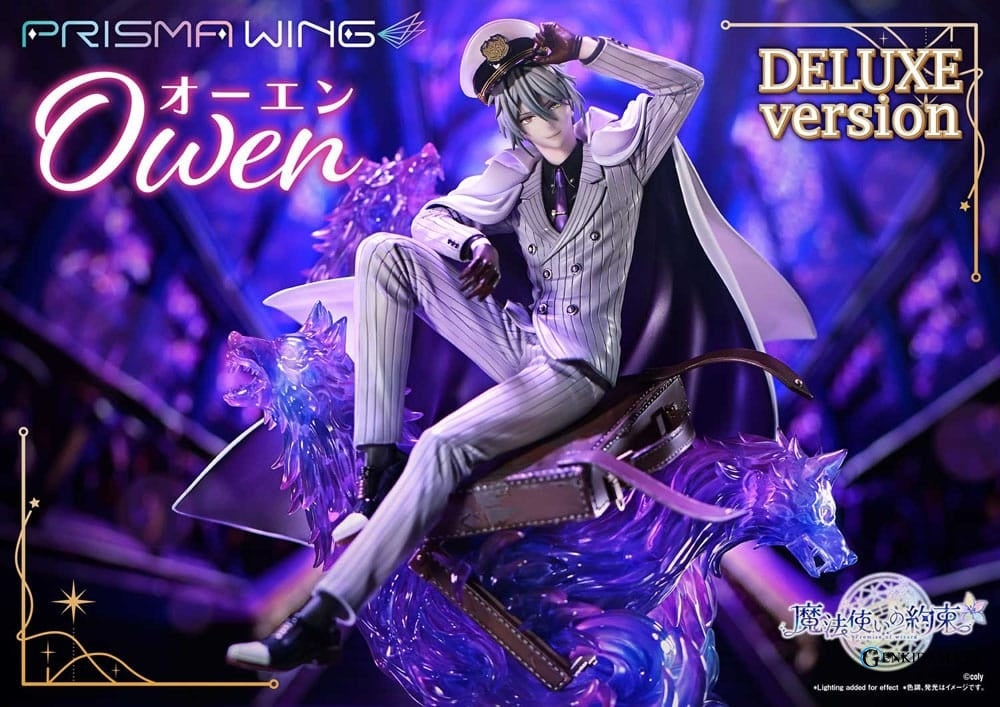 Promise of Wizard Prisma Wing PVC Statue 1/7 Owen Deluxe Version 26 cm Ansicht 14