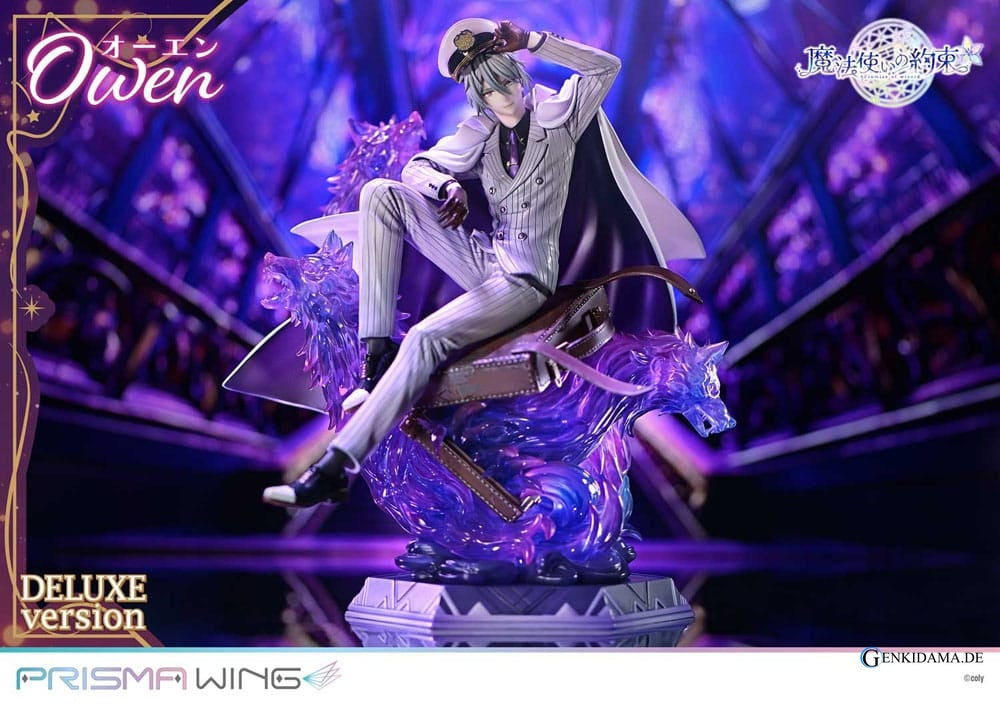 Promise of Wizard Prisma Wing PVC Statue 1/7 Owen Deluxe Version 26 cm Ansicht 18